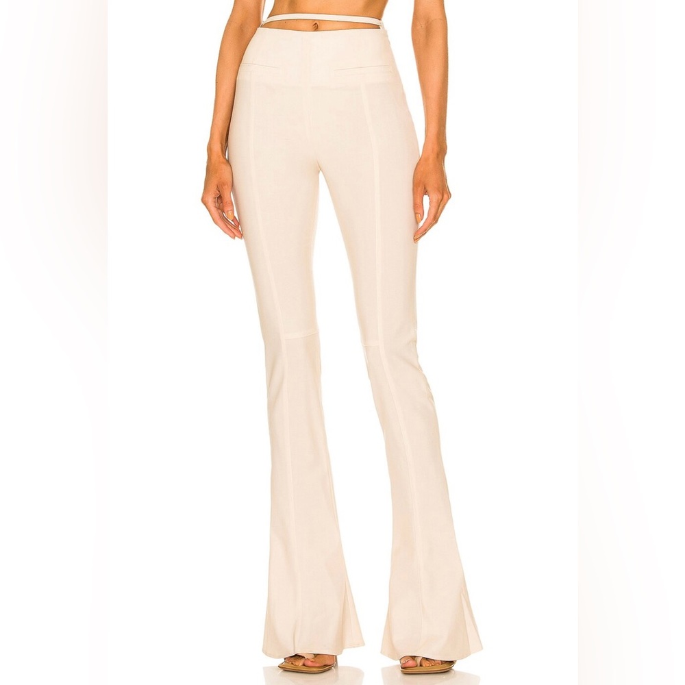 NWT Jacquemus off white le pantalon tangelo pants